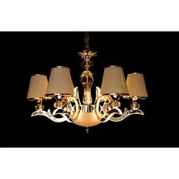 Люстра класична Linisoln 8329/6 Pearl Black - мініатюра 4