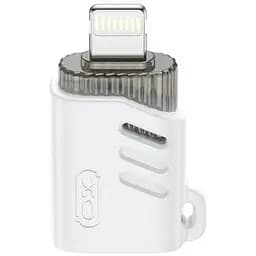Адаптер переходник XO NB256-A USB мама Lightning папа OTG adapter