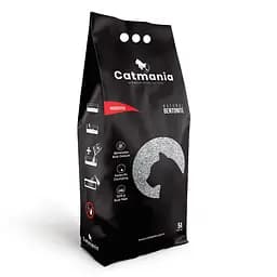 Бентонитовый наполнитель классический 5 л. Catmania без запаха.