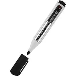 Набор маркеров Axent Whiteboard D2800 круглый 2 мм 12 шт. черный (D2800-01)