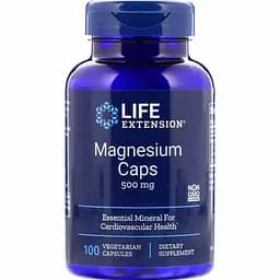 Магній Life Extension 500 мг 100 капсул