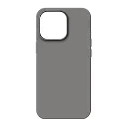 Силиконовый чехол для Apple iPhone 15 Pro, ICON2 Case, серый, противоударный, панель, защита всего корпуса, матовая поверхность Soft Touch, выступает над дисплеем, совместим с защитными стеклами и пленками, с микрофиброй, ArmorStandart (ARM70521)