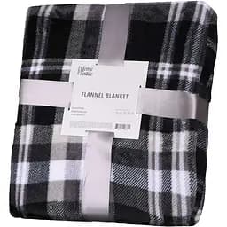Плед Ardesto Flannel 220х200 см клетка серый (ART0102PB)