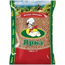 Крупа гречана непропарена Ярка 1 кг