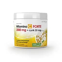 Вітаміни та мінерали Activlab Vitamin C 2000 mg + Zink 25 mg, 500 грам