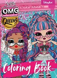 Розмальовка зі стікерами L.O.L O.M.G. Queens