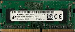 Оперативная память Micron 4GB SODIMM DDR4 3200MHz (MTA4ATF51264HZ-3G2J1)
