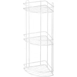 Полка угловая Ekodeo 3-ярусная Simple белая (L3213)