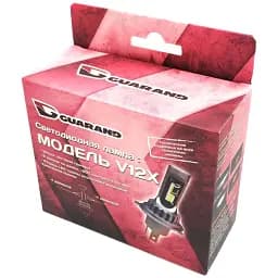 Комплект світлодіодних ламп Guarand V12X H27 (881) CSP 5500k 6000Lm 40w 12-24v - мініатюра 2
