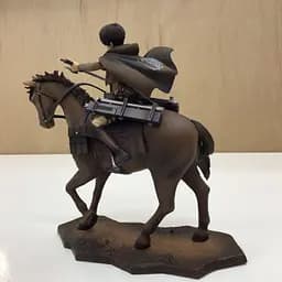 Фігурка Banpresto Капрал Леві верхом на коні Атака Титанів Attacco on Titano Levi Eren 18 см АТ LE 22.241 - мініатюра 3