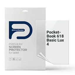 Гідрогелева плівка на електронну книгу Pocketbook 618 Basic Lux 4 ArmorStandart захисна плівка на електронну книгу прозора (ARM73461)