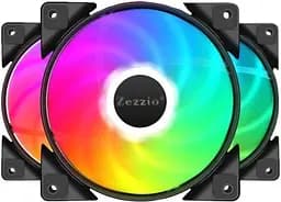 Комплект вентиляторів Zezzio ZC-120 SRGB 3 in 1 Kit (ZC-120 Colorful 3in1)