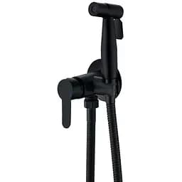 Гігієнічний душ прихованого монтажу Zerix DAX-333 Black ZX4830, Чорний матовий