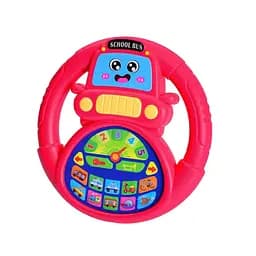 Интерактивная игрушка руль "Путешественник: Автомир" Limo Toy M 6304, 18 см, украинский