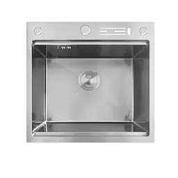 Кухонна мийка Mixxus MH5050-SK Nano-Silver MX1939, Нержавіюча сталь