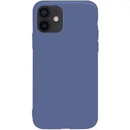 Чохол-накладка Toto 1 mm Matt TPU Case Apple iPhone 12/12 Pro Navy Blue