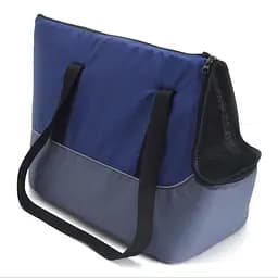 Сумка переноска Zoo-hunt Гармония для кошек и малых пород собак №0 23х35х31 см синяя