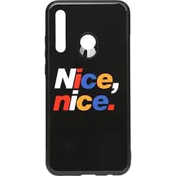 Чохол-накладка Toto Cartoon Print Glass Case HuAwei P Smart+ 2019 Nice nice