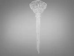 Велична, сучасна кришталева люстра "Кришталевий каскад" на 22 лампи, кол.