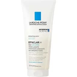 Очищаючий крем-гель для обличчя La Roche-Posay Effaclar H Iso-Biome для зневодненої чутливої шкіри обличчя та тіла схильної до недоліків 200 мл (MB424500)
