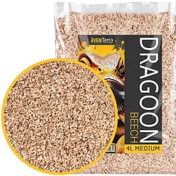 Натуральна деревна підстилка Aventerra DRAGOON Beech Medium 4л для рептилій, павуків і гризунів - мініатюра 1