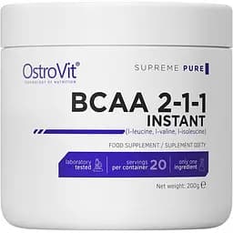 Аминокислота BCAA OstroVit BCAA Instant 2-1-1 200 г