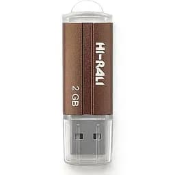 Флеш накопитель USB 2Gb Hi-Rali Corsair Bronze USB 2.0 (HI-2GBCORBR)