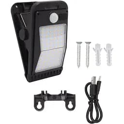 Солнечная лампа для сада 72 светодиоды IP65 водонепроницаемая белый