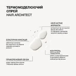 Термомоделюючий спрей для волосся Hair Architect Triology. - мініатюра 4