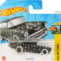 Базовая машинка Hot Wheels HW Art Cars '57 Chevy черная (5785)