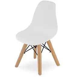 Детский стульчик Leobert Zubi со спинкой белый