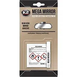 Клей K2 5-П Mega Mirror для дзеркал заднього вигляду 60 секунд 0.6 + 0.5 мл