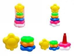 Пирамидка Ромашка №1 Бамсик, 10x21 см