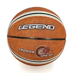 Мяч баскетбольный Newt Legenda ball №7 коричнево-белый NE-BAS-1036