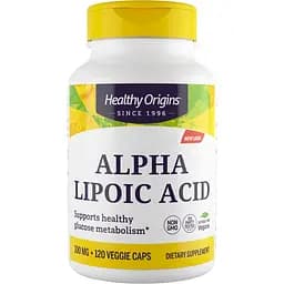 Альфа-ліпоєва кислота Healthy Origins Alpha Lipoic Acid 120 капсул