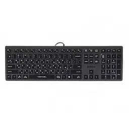 Клавіатура A4-Tech Fstyler FX60 USB (Grey) White backlit