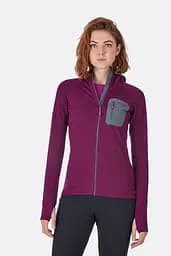 Флісова кофта Rab Superflux Hoody wmns 12 Малиновий