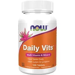 Вітаміни Now Foods Daily Vits 100 пігулок