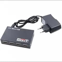 HDMI розгалужувач на 4 порти, спліттер для відеосигналу - мініатюра 3