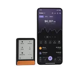 Апаратний гаманець для криптовалют Ledger Flex BTC Orange +70$ BTC - мініатюра 6