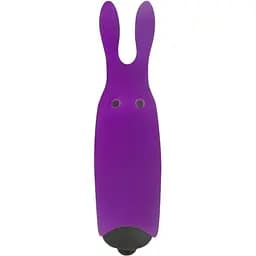 Вибропуля Adrien Lastic Pocket Vibe Rabbit Purple со стимулирующими ушками