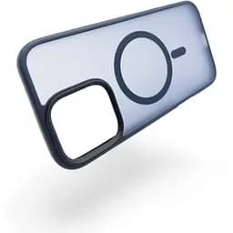 Чохол-накладка BeCover Metal Buttons Case (MagSafe) для Apple iPhone 16 Pro Max Blue (712100) - мініатюра 3
