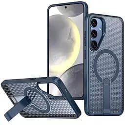 Чехол TPU Breeze with MagSafe stand для Samsung Galaxy S26+ Blue