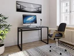 Компьютерный стол c массивной толстой столешницей Loft FHX-1 Антрацит