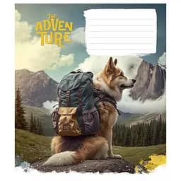 Зошит учнівський "Best adventure" 012-3285L-3 в лінію, 12 аркушів