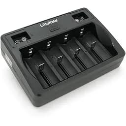 ЗУ универсальное Liitokala Lii-D4, 4 канала, поддерживает Ni-MH и Ni-Cd AA(R6), ААA(R03), AAAA, С(R14), Li-ion/IMR: 32650,21700,18650