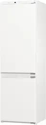 Вбудований холодильник Gorenje з морозильною камерою А+ NF+ зона свіжості LED дисплей білий (NRKI418FE0) - мініатюра 7