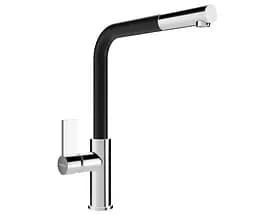 Смеситель для кухни Mexen Flora черный хром MEX-670401-07 Черный матовый