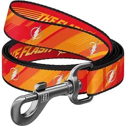 Повідець для собак нейлоновий Waudog Nylon світловідбивний Флеш Лого р.M (341-1083)