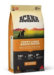 Сухой корм ACANA Puppy Large Breed Recipe для щенков собак крупных и гигантских собак 17 кг (a50117)